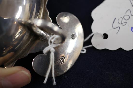 An 18th century French silver taste du vin, 3 oz.